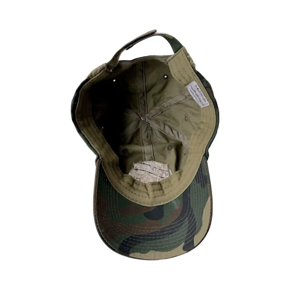 Green Camo Dr. McGillicuddy's Liqueur BEST Tasting SHOT EVER Baseball Cap OSFM